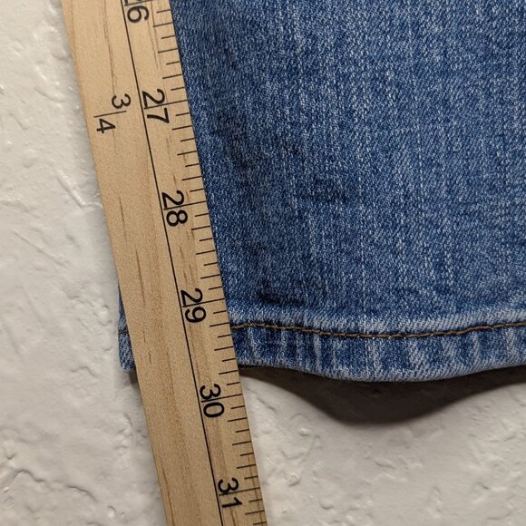 Levi Stratus Signature* Men's Washed Bootcut Blue Jeans~ Size W40 x L30 - Picture 12 of 15